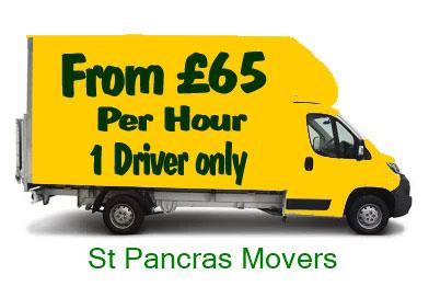 St Pancras man with a van removals